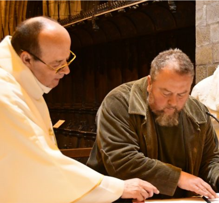 Ordination d'un diacre permanent résident à Cléder